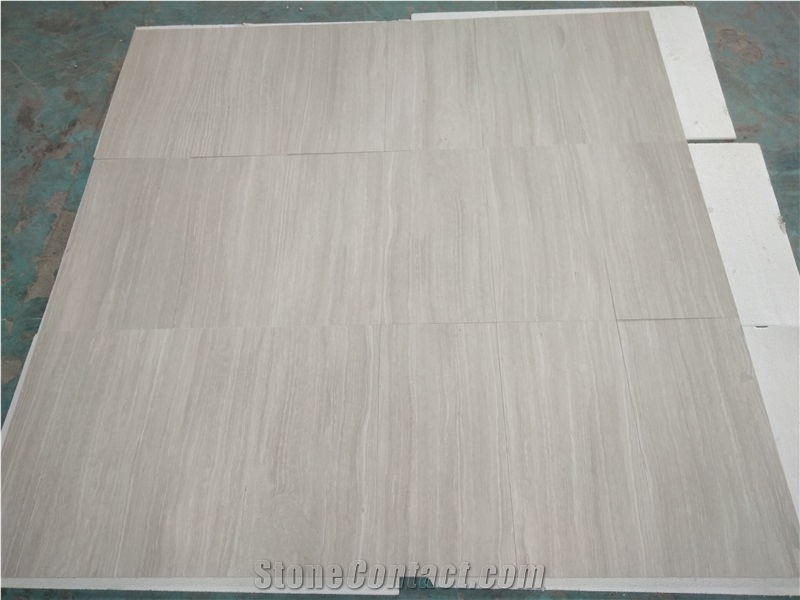 Wooden White Marble for Wooden White Cut to Size,Building Decoration Slabs & Tiles, China White Marble