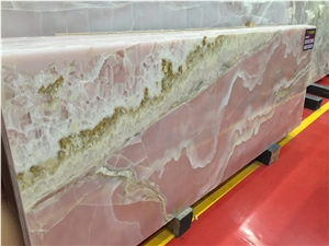 Pink Onyx Marble Purple Jade Onyx for Decoration Wall and Floor