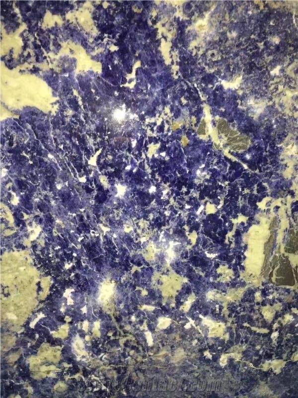 Natural Sodalite Blue Granite Slabs