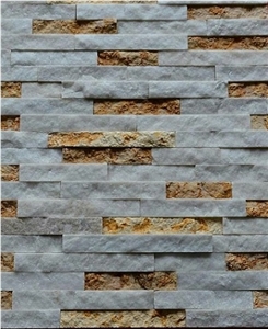 China Quartzite Culture Stone Wall Cladding Veneer