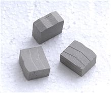 Stone Block Cutting M-Shape Sandwich Diamond Saw Blade Segment for Granite Sandstone Marble