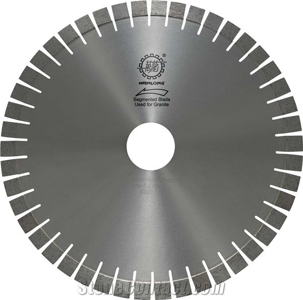 Wanlong Cutting Blade for Stone Cutting with High Sharpness and Long Lifespan-Diamond Tools for Granite and Marble -Diamond Saw Blade