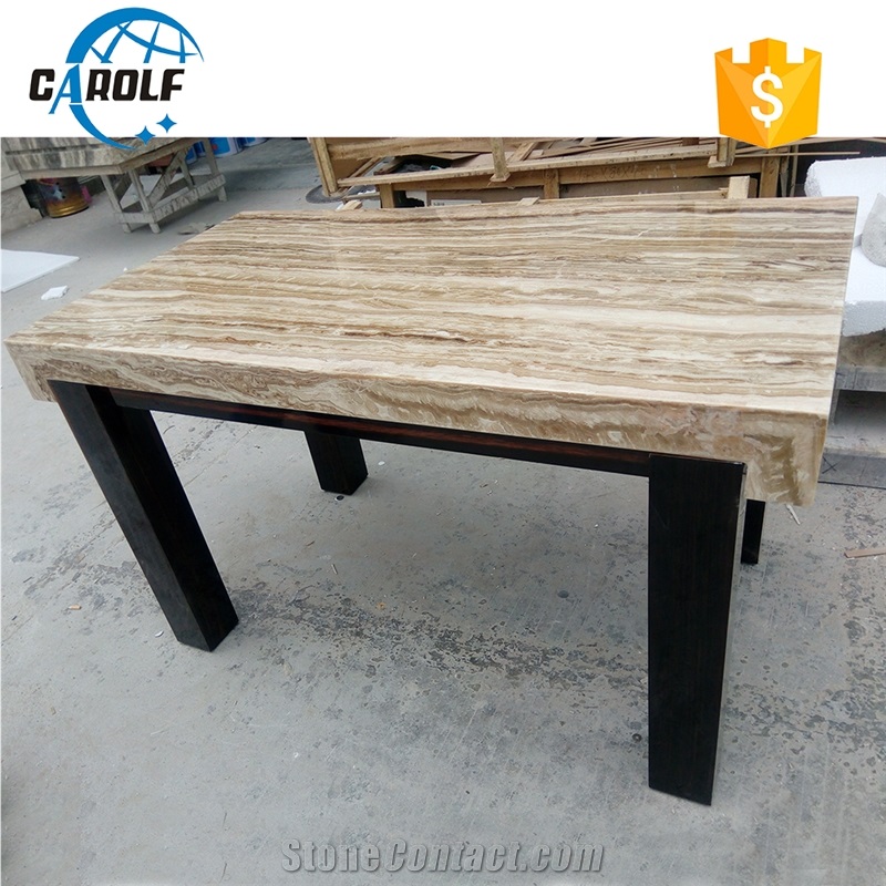 Featured image of post Marble Top Wood Leg Dining Table : Find dining leg tables made from solid wood.