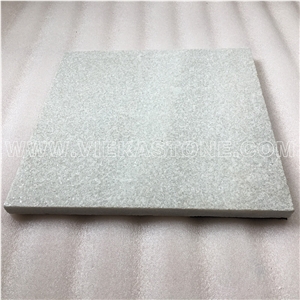 China White Quartzite Tile Slab Indoor and Outdoor Landscaping Building Paving Stone Pattern for Wall Cladding Covering and Floor Paver Flamed Nature