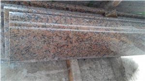 China Natural Stone Light Color G562/G4562/Maple Red/Cengxi Red Granite Stairs/Steps/Risers, Polished/Honed/Flamed/Sandblasted Surface, Indoor and Outdoor Stairs Paving, Building Stone
