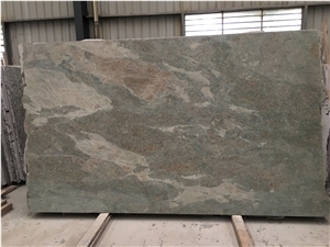 China Verde Fontaine Granite Slab & Tile with Polish Sawn Cut Sanded Antique Surface for Flooring Covering Wall Cladding Countertop Paving Pool Coping for Interior & Exterior Decor