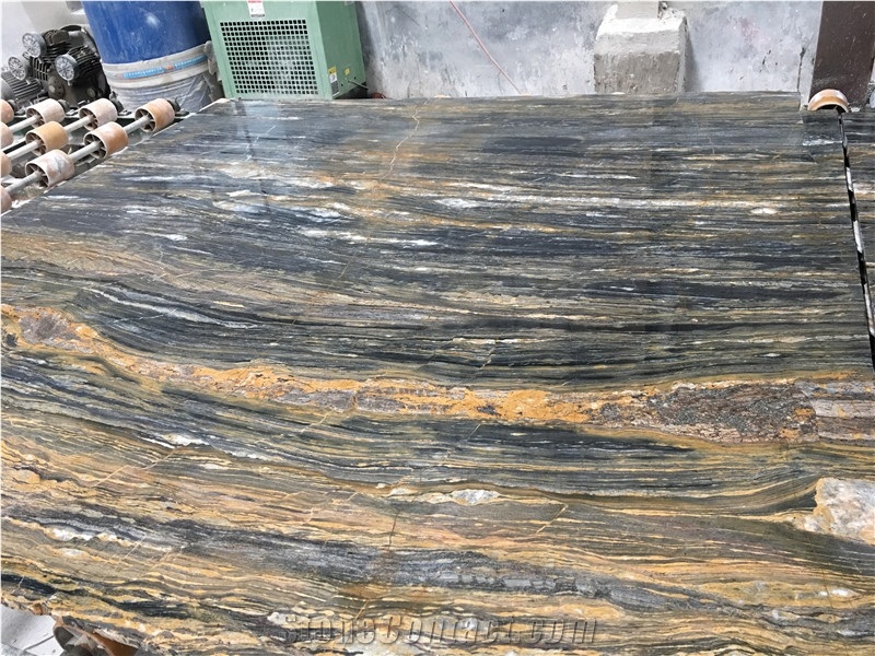 Quarry Direct Supply Van Gogh with Cross/Vein Cut Iran Multi-Colors Marble Slab & Tile with Polish Hone Antique Face for Flooring Covering Wall Cladding Counter Top Step Mosaic for Interior Decoration