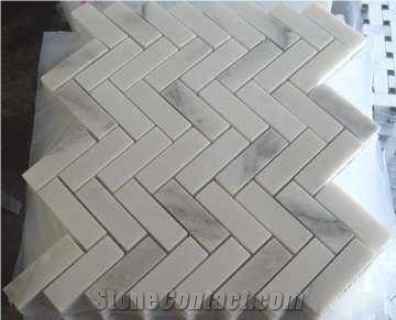 Tunisia Thala Grey Limestone Mosaic Tile Polished/Tumbled/Split Surface Hexagon Shape for Indoor/Outdoor Floor Paving Wall Cladding Bathroom Washing Rm Swimming Pool
