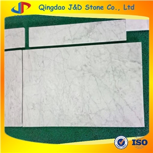 Bianco Carrara White Marble Flooring Tiles, Flooring Pattern Tiles