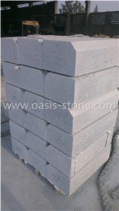 Grey Kerbstone Chinese Granite Curbs for Road Side Stone Paving Stone