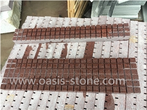 On Sale Mosaic Stone, Exterior Pattern Granite Cube Stone & Pavers, Walkway Paving Stone