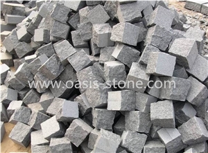 Wholesale Grey Granite Cube Stone & Pavers