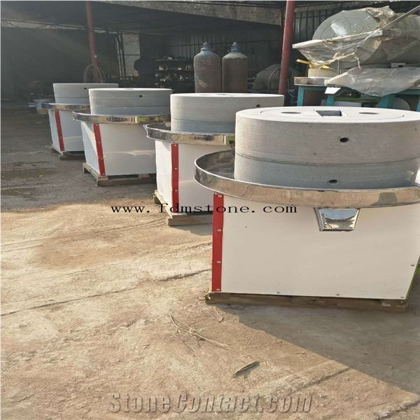 Automatic Electric Stone Mill Flour Machine ,Food Machinery ,Motor Tahini Stone Mill for Aisa