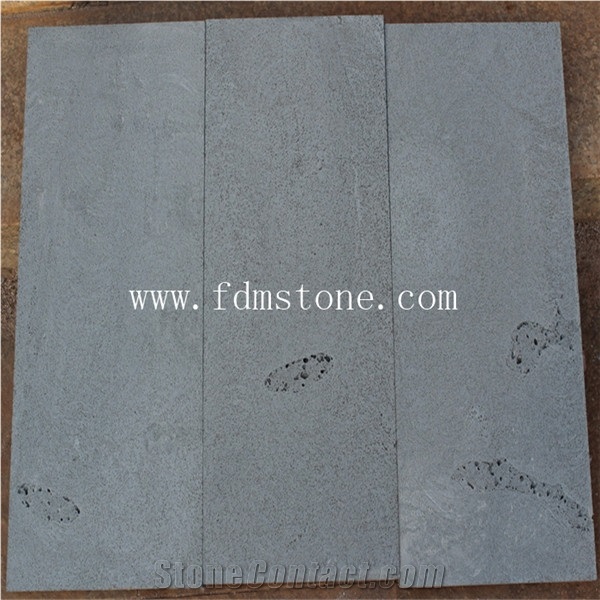 Grey Andesite Stone Slabs,Flooring Paver,Wall Cladding Tiles,Honed Grey Basalt Interior Decoration Material
