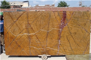 Polished Gold Rain Forest Marble