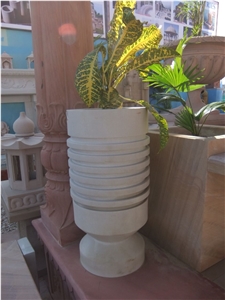 Sandstone Flower Pot