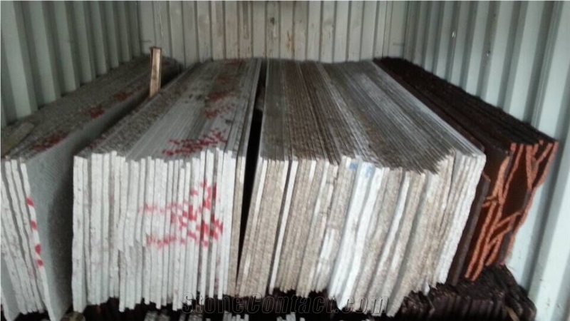 Fargo Stone Chinese Granite Slabs Supplier, Loose Loading Slabs, Peach Red and Dyed Red