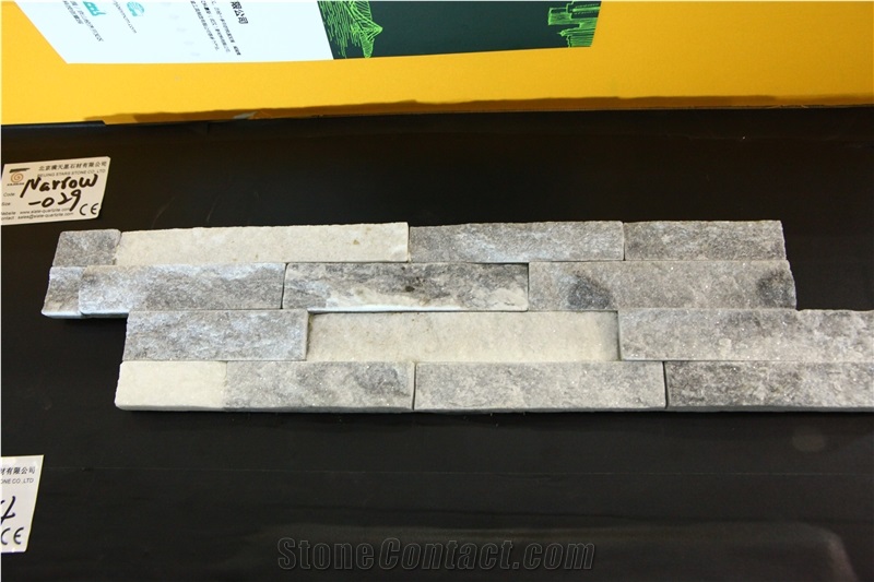 Alaska Gray Stacked Stone Veneer 35*18cm