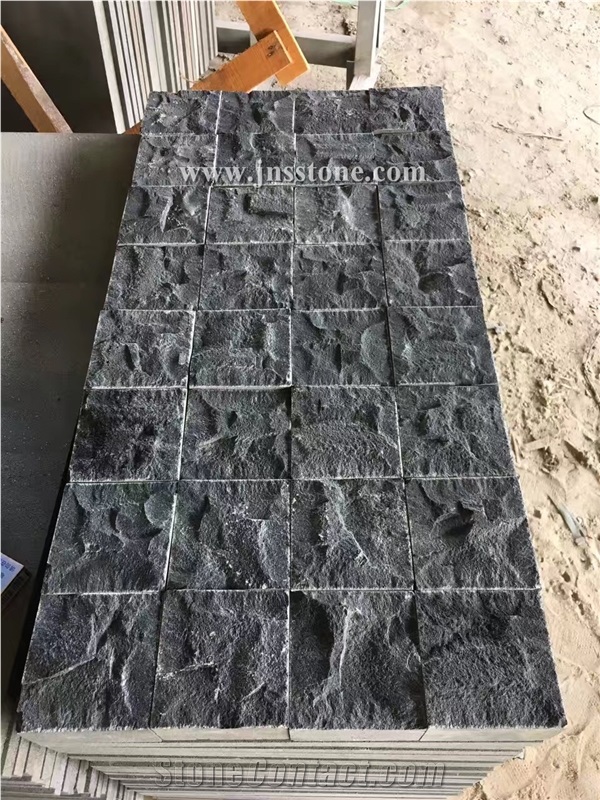 Black Basalt / Cobblestone / Curbstone Stone / Cubes / Paving Sets / Blue Cobble Stone