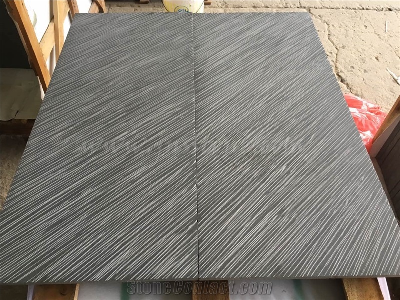 Hainan Black Basalt Tiles / China Black Basalt Tiles / Dark Bluestone Tiles / Bluestone Different Finishes Tiles / Walling / Cladding / Flooring