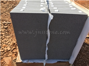 Hainan Black Basalt Tiles / China Black Basalt Tiles / Dark Bluestone Tiles / Bluestone Different Finishes Tiles / Walling / Cladding / Flooring