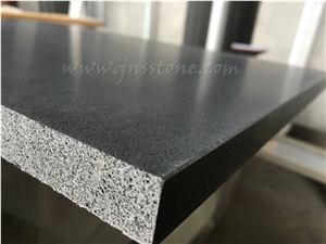 Hainan Black Basalt Tiles & Slabs / Honed Dark Bluestone Tiles & Slabs / China Black Basalt Tiles & Slabs / Factory Owner