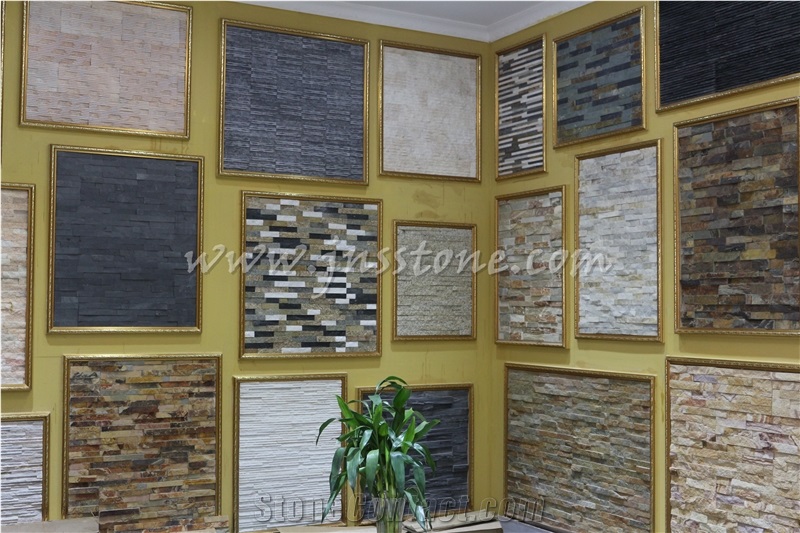Slate / Wall Panel Ledge Stone / Stacked Stone / Veneer / Corner / Culture Stone for Walling Cladding
