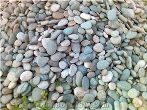 Flat Pebbles, River Boulders
