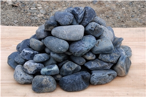 Pebble Blue River Stone 40-70 Мм