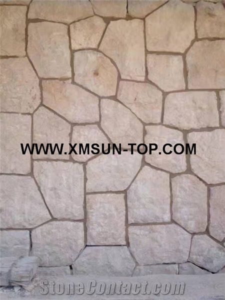 Beige Limestone Flagstone Walkway Pavers Beige Limestone Flagstone Walkway Pavers