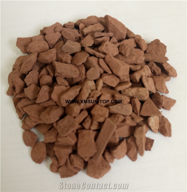 Brown Aggregates& Gravels(5-8mm)/Brown Crushed Stone/Pebbles in Small Size/Small Pebble River Stone/Gravel Stone for Garden Road Paving/Aggregates for Walkway/Landscaping Stone/Garden Decoration
