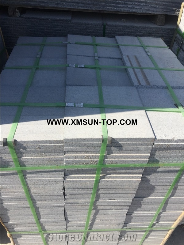 Bush Hammered China Nero Impala Granite Tile& Cut to Size/Padang G 654 Granite Floor Tiles/Sesame Black Granite Wall Tiles/China Jasberg Granite Paver/Palladio Light Granite Square Pavers