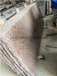 Chinese G687 Cherry Pink Granite/Peach Red Granite Tiles & Slabs for Walling and Flooring