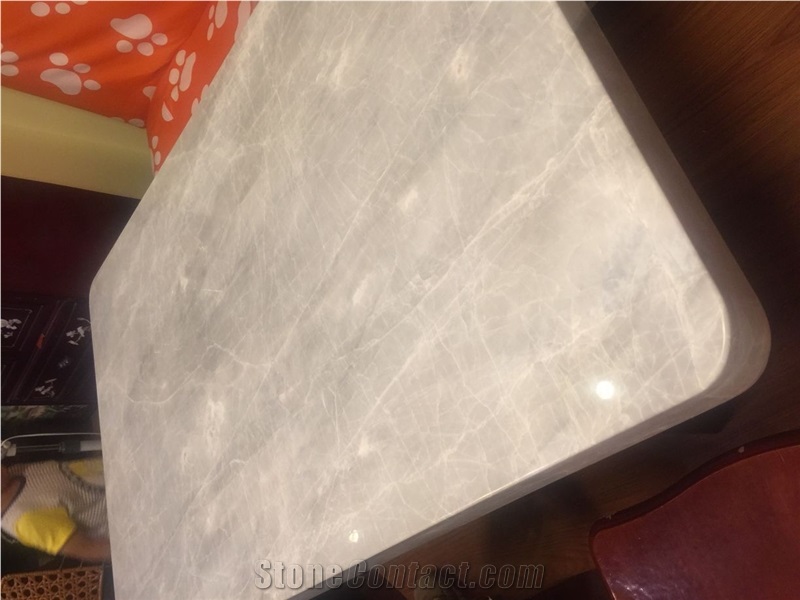 Chinese Ice Grey Marble Table Top&Chinese Grey Marble Countertop Top&Grey Marble Top