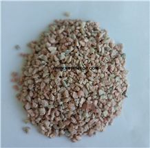 Classic Red Aggregate&Gravel(2-4mm)/Light Red Crushed Stone/Pebbles in Small Size/Small Pebble River Stone/Gravel Stone for Garden Road Paving/Aggregate for Walkway/Landscaping Stone/Garden Decoration