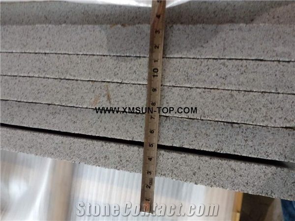 Flamed G654 Granite Tile&Cut to Size/China Impala Black Granite Floor Tile/Sesame Black Granite Wall Tile/Charcoal Black Granite Panels/Dark Barry Grey Granite Paver/Flake Grey Granite/A Grade Quality