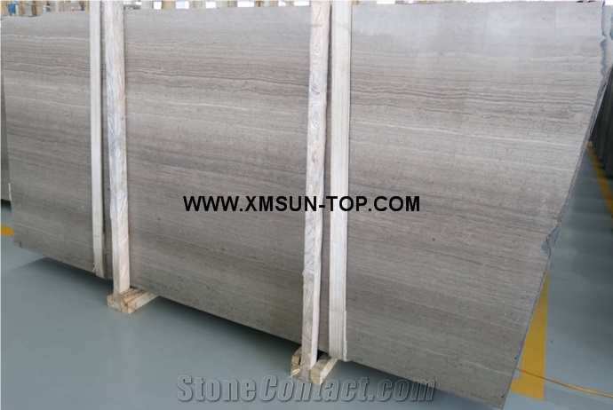 Grey Wood Grain Marble Tiles&Slabs/Wooden Grey Marble Slabs/Grey Serpeggiante Marble Slabs/China Serpeggiante Marble Panels/Grey Wood Veins Marble Slabs/A Grade Quality