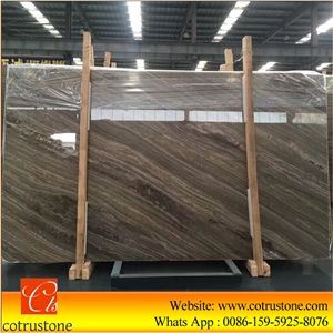 Kirin Wooden Grain Marble Tiles & Slabs，China Grey Marble Tiles & Slabs，Wooden Marble Tiles and Slab