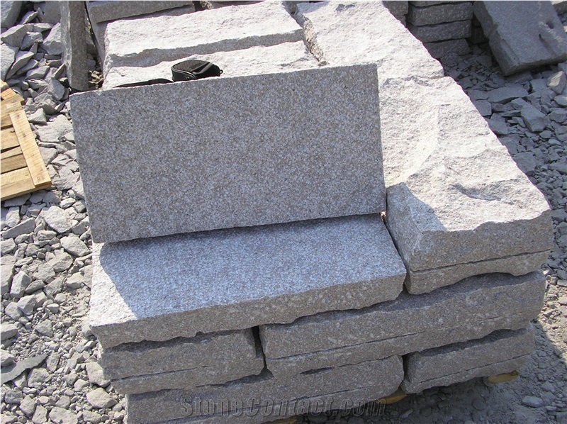 Pink Granite Paver Stone, Natural Granite G663 Cube Stone,G663 Cobble, Curbstone, Road Edge Stone , Small Blocks, Cube, Cobbles, Granite Paving, Outside Paving, Garden Paving, Paving Sets, Walkway
