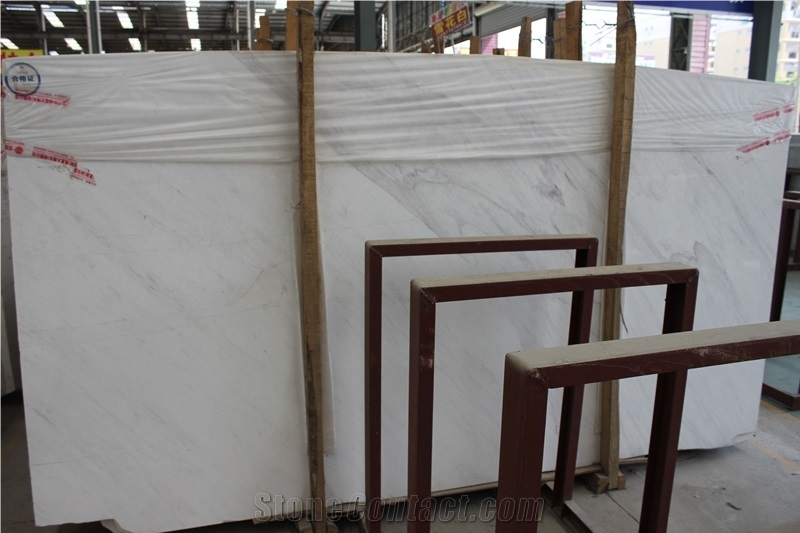 Ariston Greece, White Marble Slabs for Worktops