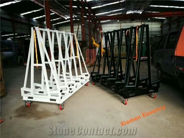 Steel Slab Buggy for Transporting Stone, Glass, Door