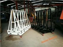 Steel Slab Buggy for Transporting Stone, Glass, Door