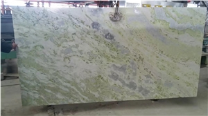 China Cheapest Royal Green Marble Polished Slabs Tiles for Floor Wall Decoration