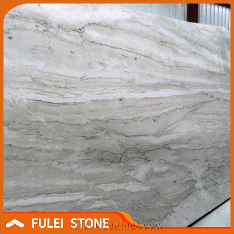 Sea Pearl Granite, White Pearl Quartzite Slab