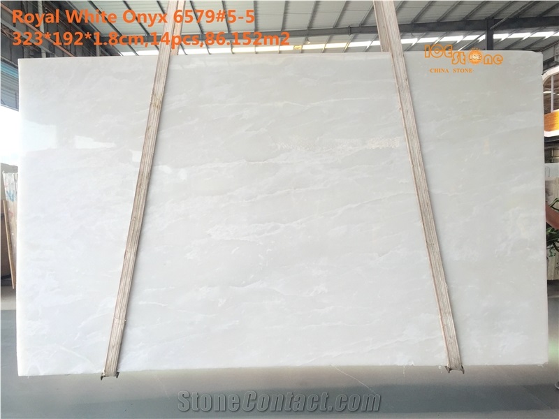 China Royal White Onyx Tiles & Slabs/Imperial White Onyx Floor Tiles/China Royal White Onyx Wall Covering/Royal White Onyx Stone Flooring