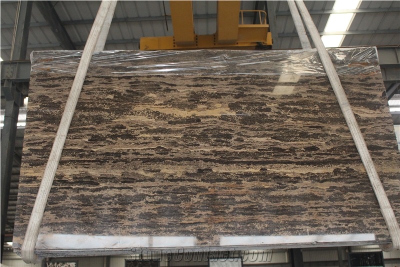Gold Coast Golden Marble Slabs Tiles for Wall Covering Floor Covering Countertop Black Gold Mixed Marble