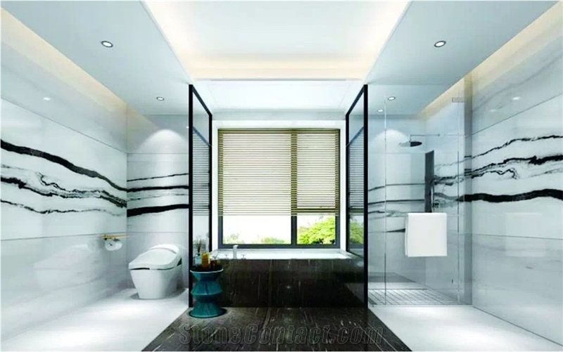 Marble Slabs Tiles Panda White China Black And Marble Slabs Tiles Panda White