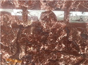 Rosso Mahan/Franch Red/Provence/Red Purple/Chinese Natural Marble/Tiles/Slabs/Cut to Size/Polished