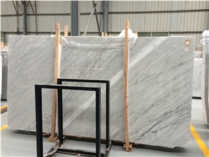 Cheap White Carrara Slab Without Crack Big Size Bianco Carrara Slab 2cm on Sale