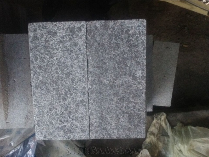 China Black Basalt G684 Crystal Black Pearl Black Oriental Black Basalt Paver Cubestone